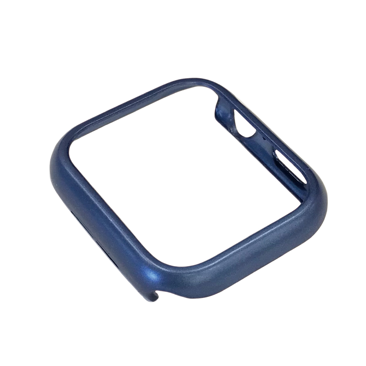 AppleWatch45mm用側面保護マッドメタリックケース ブルー