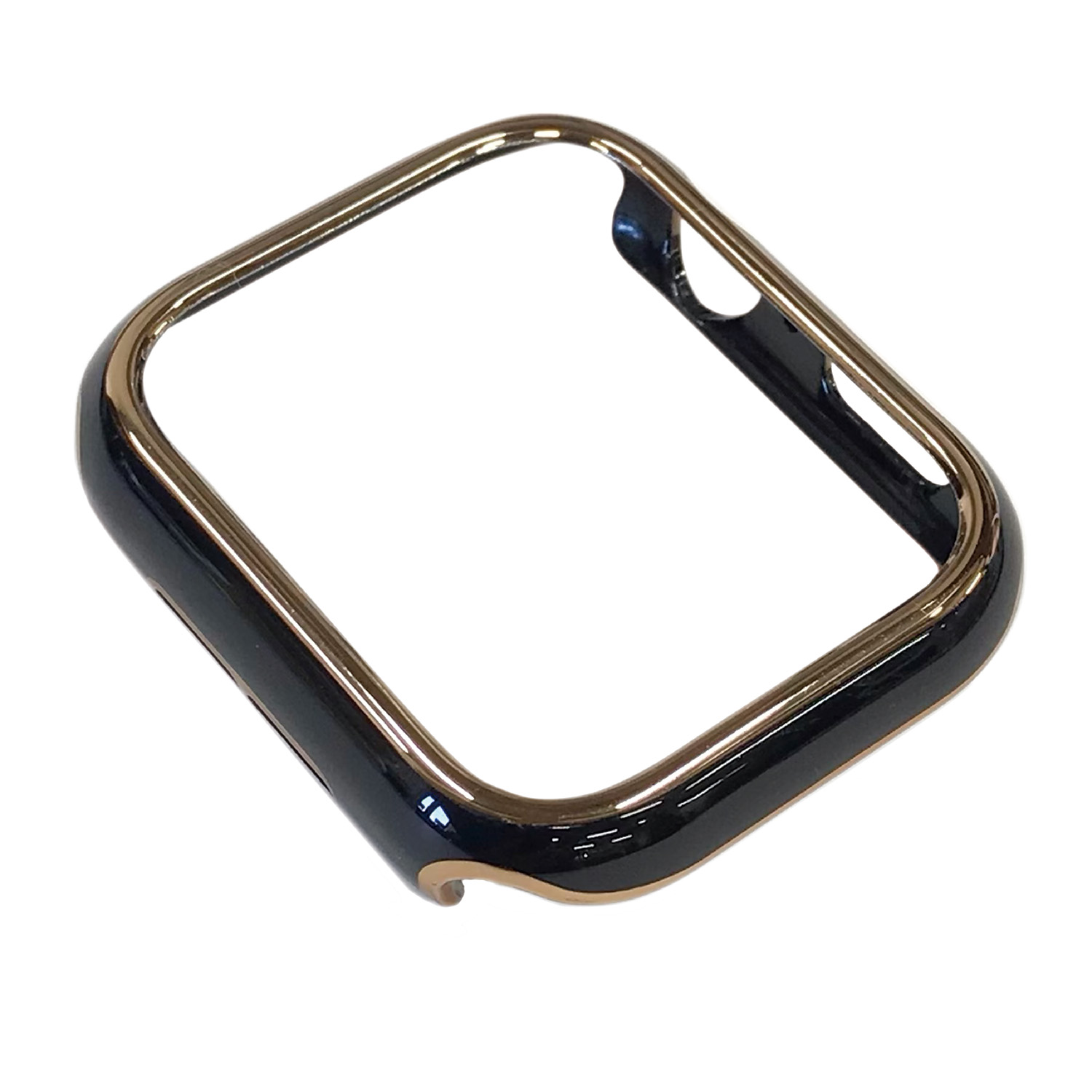 AppleWatch49mm用側面保護光沢ケース ブラック