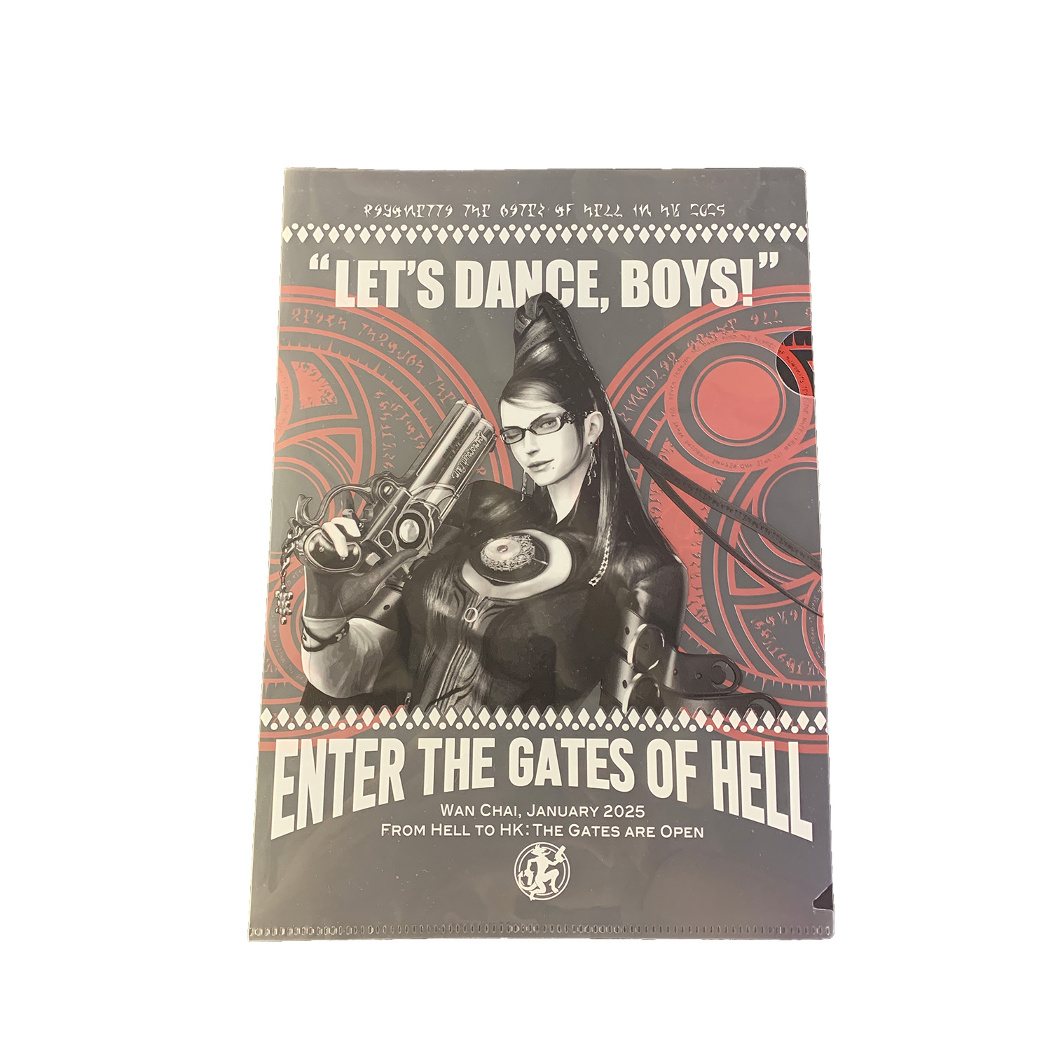 ベヨネッタ The Gates of Hell 香港出店記念 クリアフォルダーA4