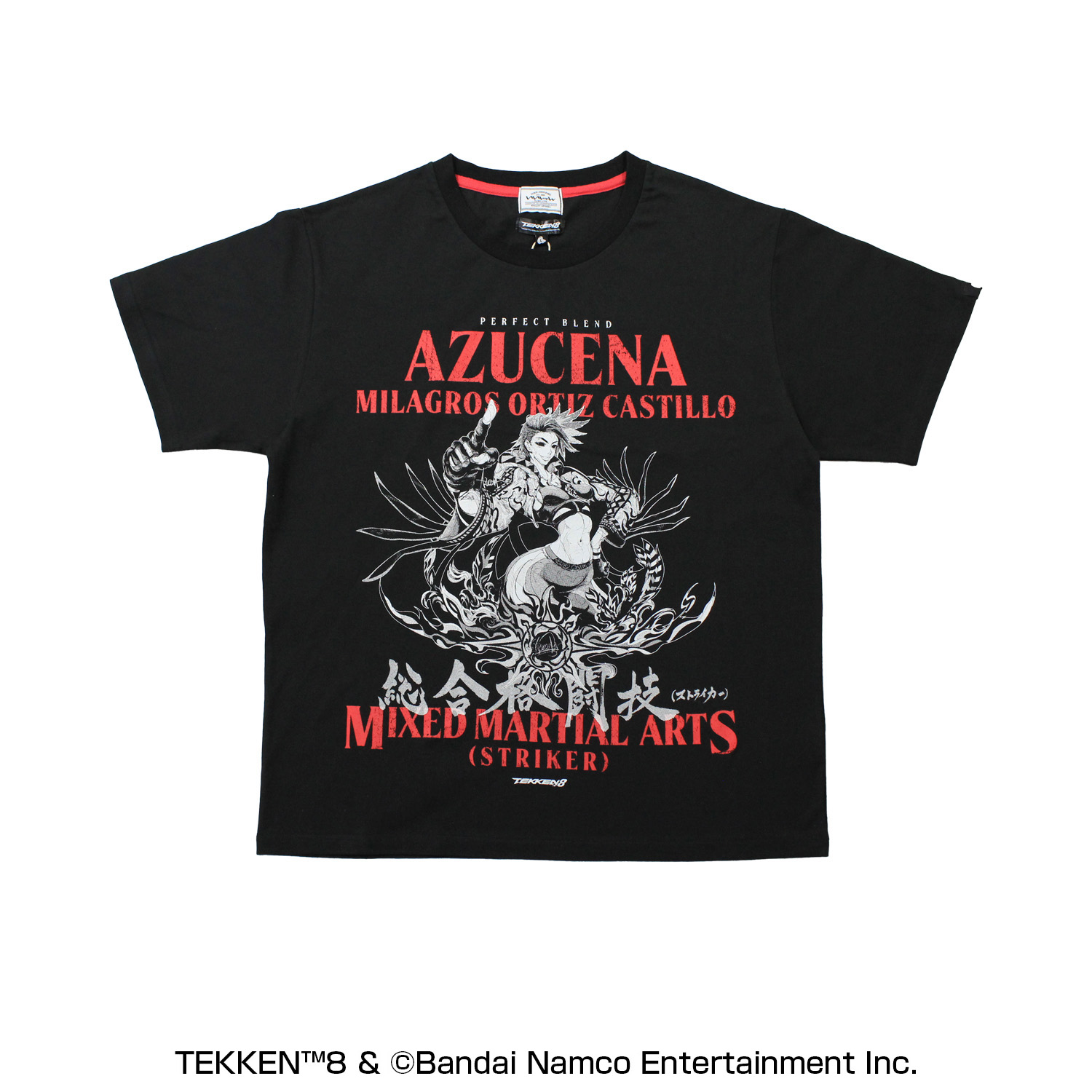 TEKKEN 8 いいじゃん全キャラTシャツ第二弾 Azucena Milagros Ortiz Castillo 【3XL】