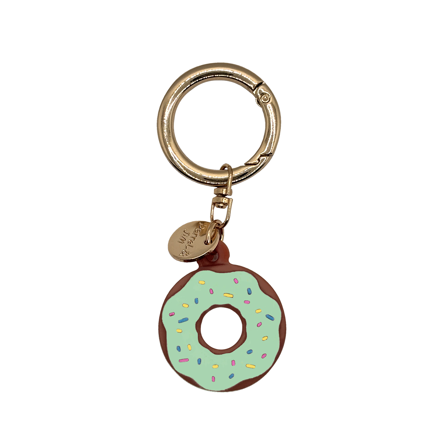 AirTag用ドーナツ型ケース グリーン