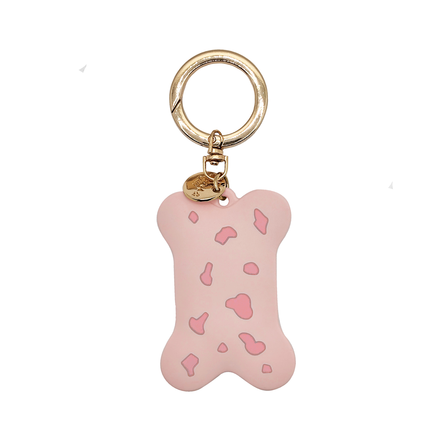 AirTag用骨型ケース ピンク