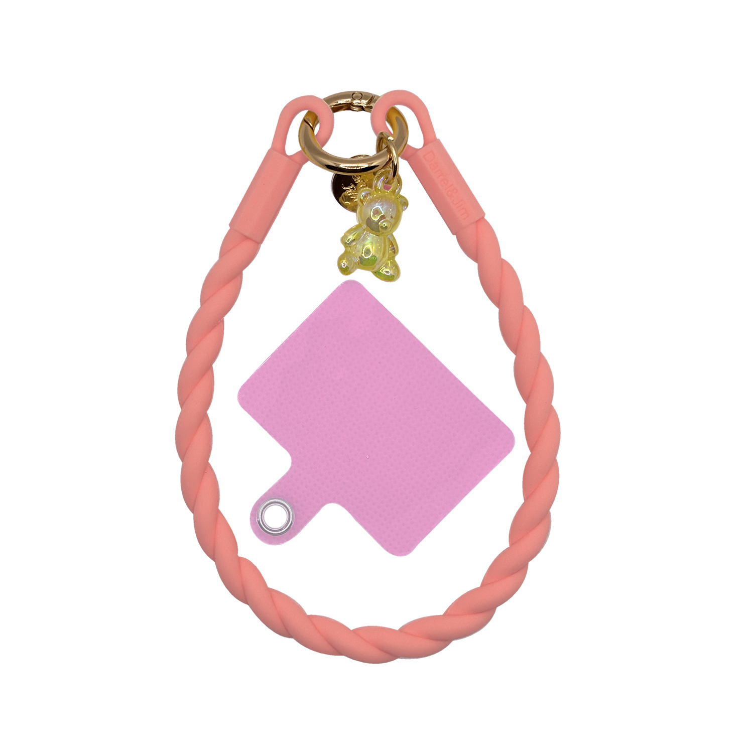 スマホ用シリコンリング ピンク