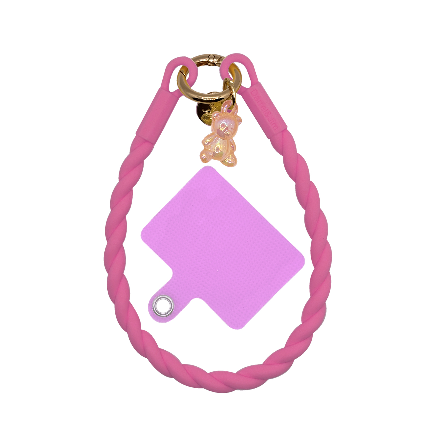 スマホ用シリコンリング マゼンタ