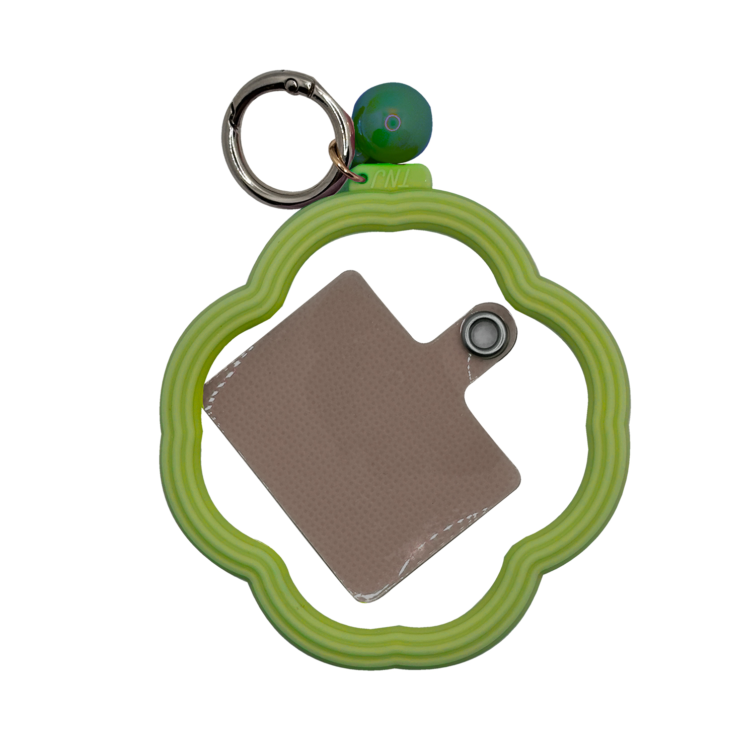 スマホ用シリコン丸リング グリーン