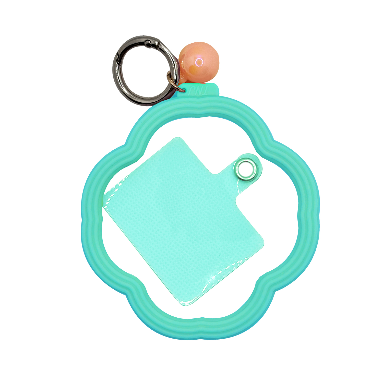 スマホ用シリコン丸リング ブルー