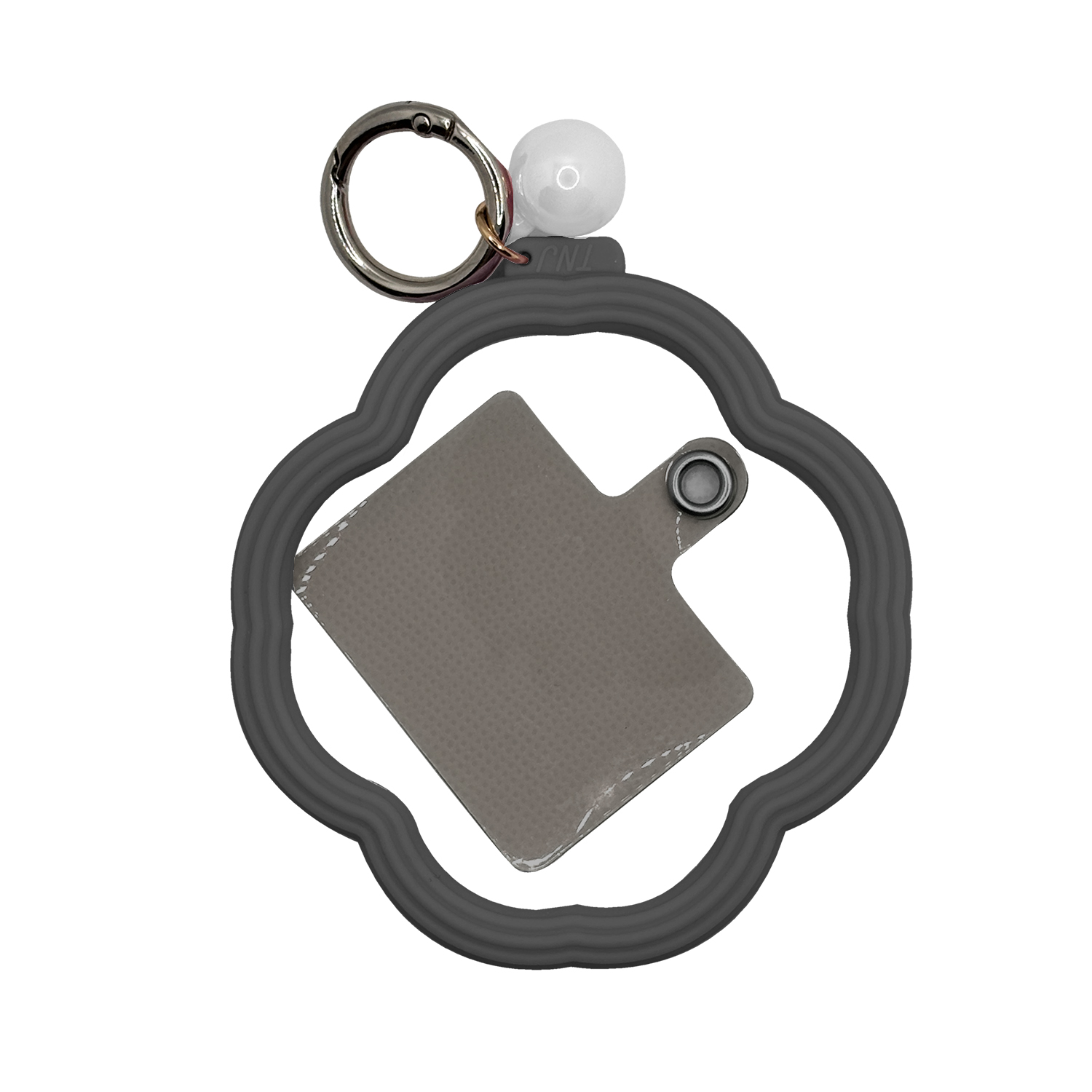 スマホ用シリコン丸リング ブラック