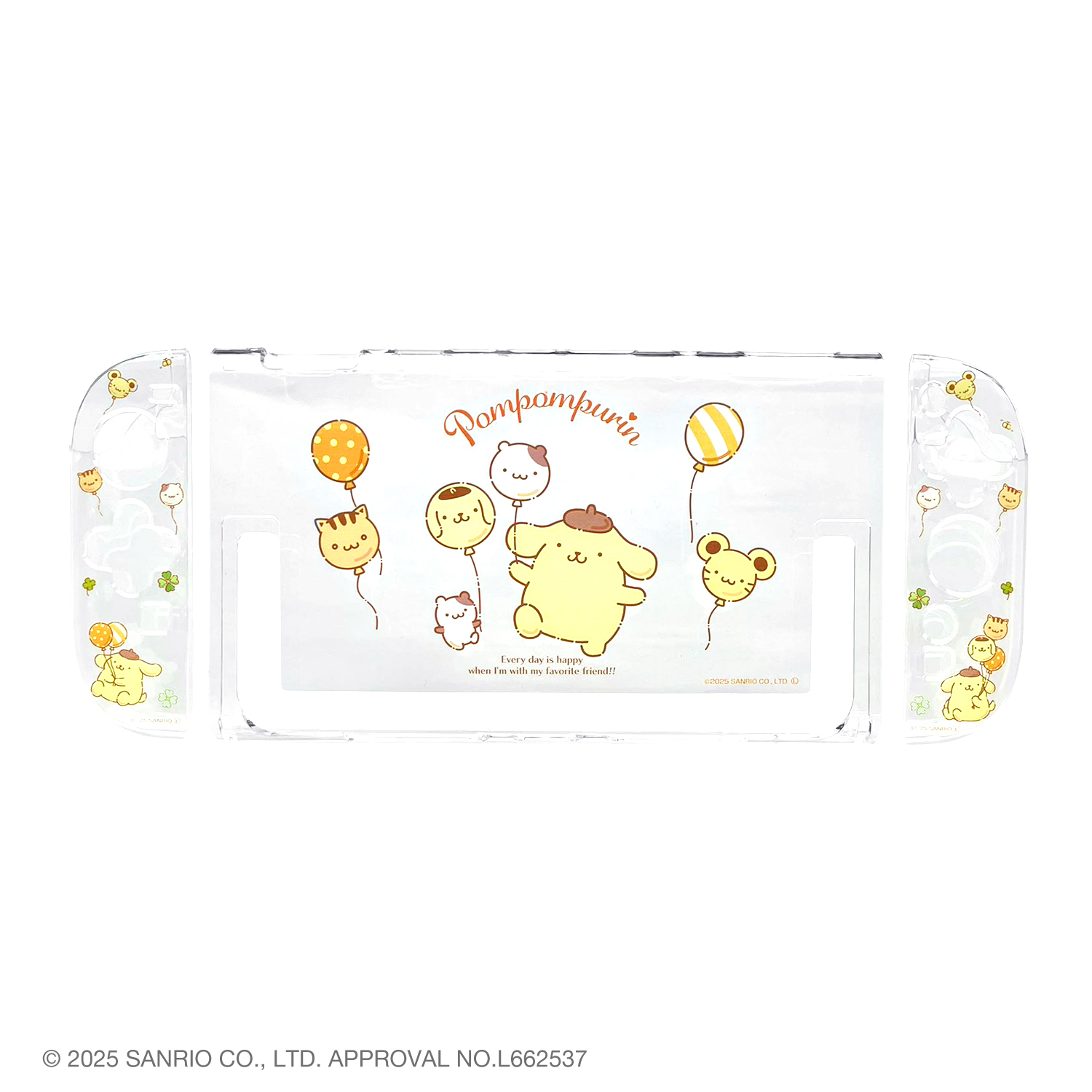 Switch2用セパレート型クリアケースサンリオキャラクターズ2 ポムポムプリン