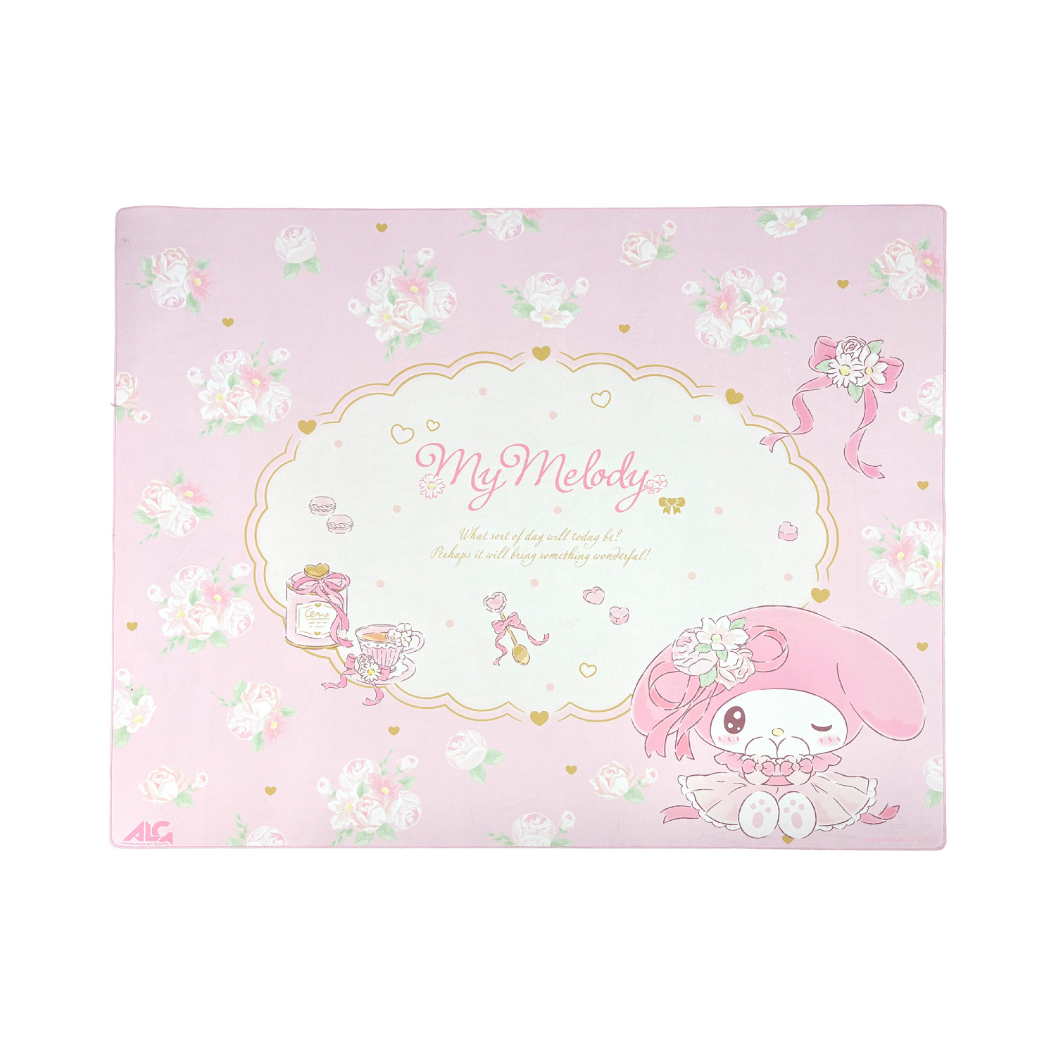 ゲーミングチェアマット サンリオキャラクターズ マイメロディ