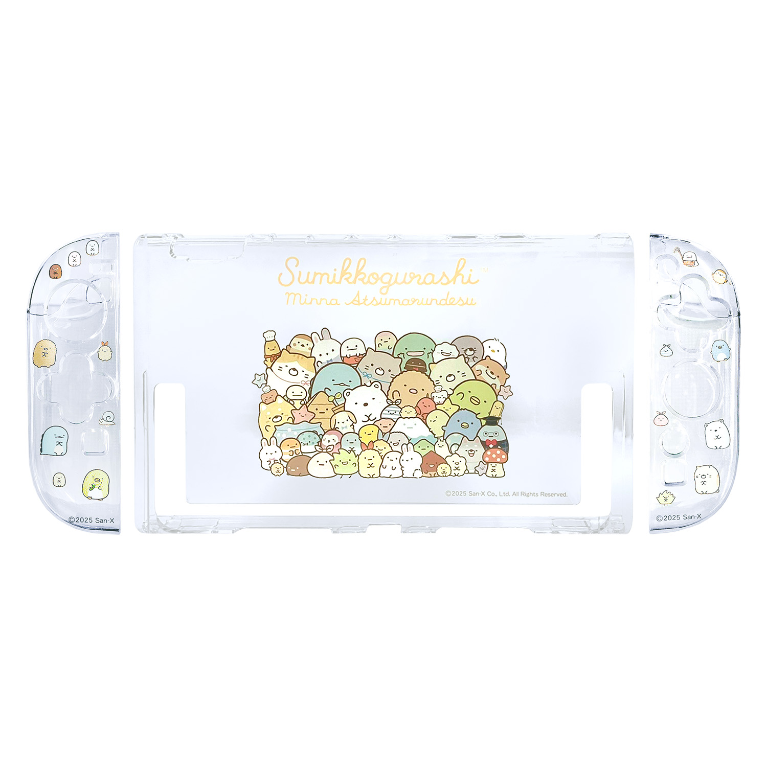 ゲーム用セパレート型クリアケース すみっコぐらし