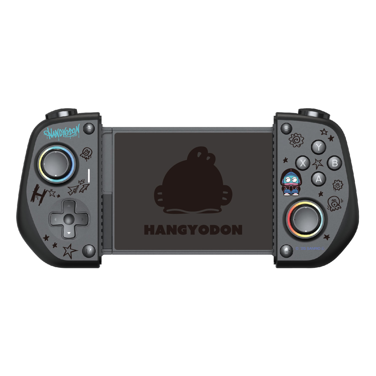 スマホ用モバイルゲームパッド サンリオキャラクターズ ハンギョドン