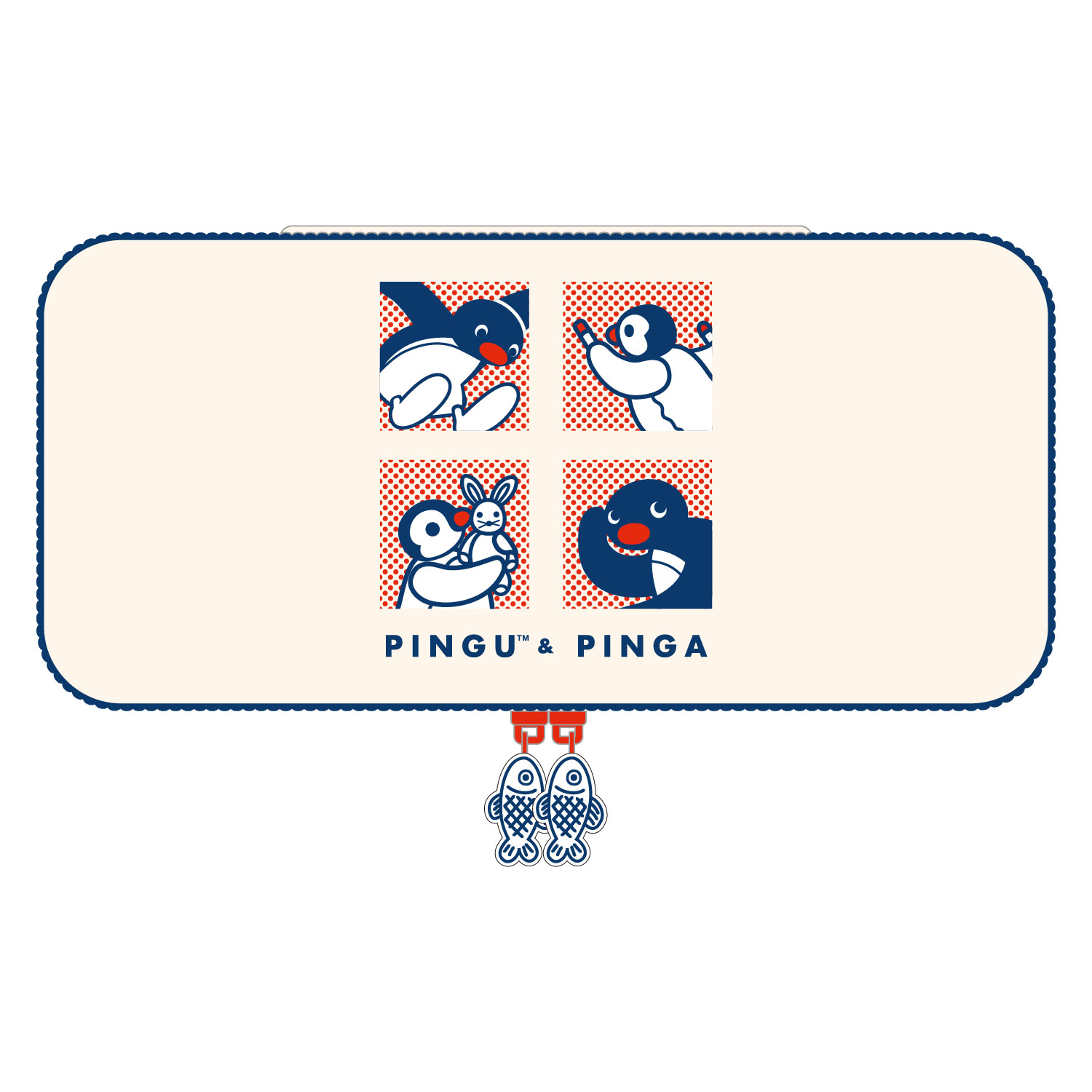 ゲーム用EVAカラーポーチ ピングー モダン