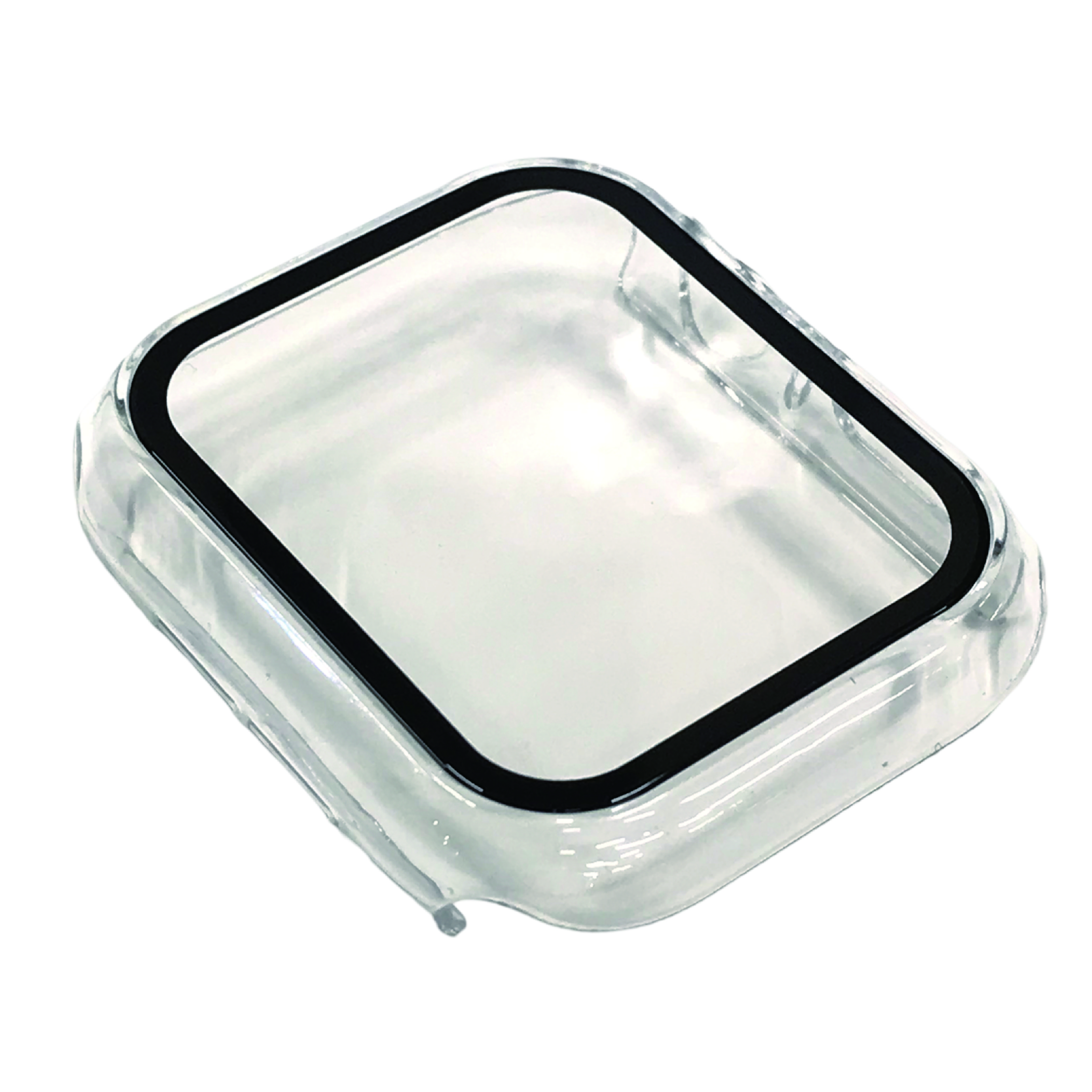 AppleWatch45mm用全面保護ケース クリア