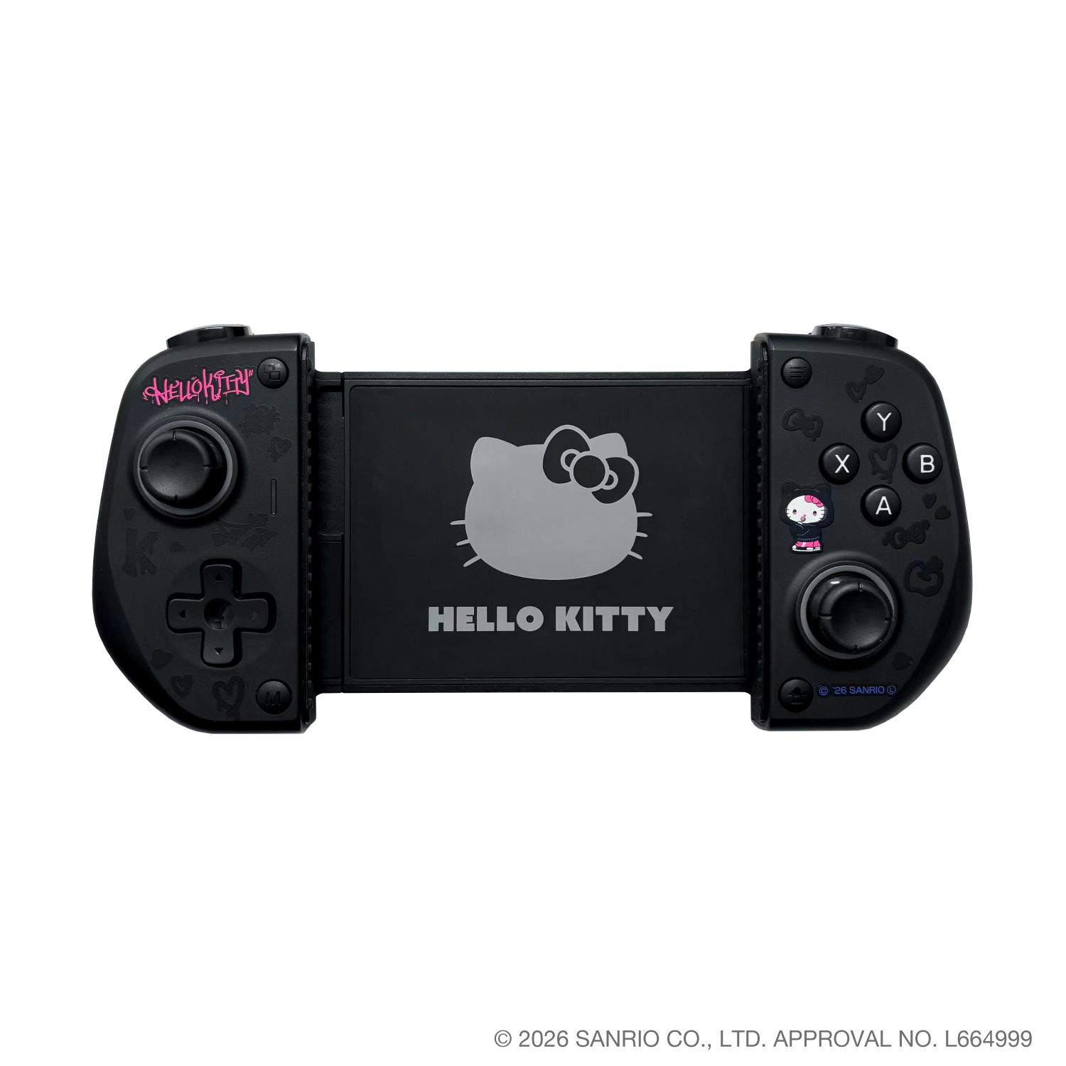 スマホ用モバイルゲームパッド サンリオキャラクターズ ハローキティ