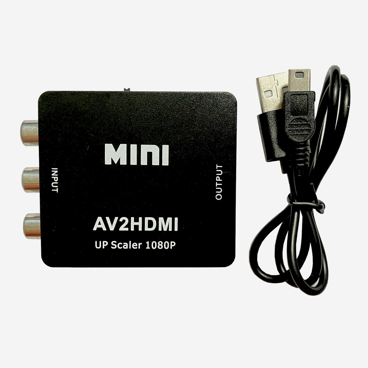 AVtoHDMI変換コンバーター ブラック