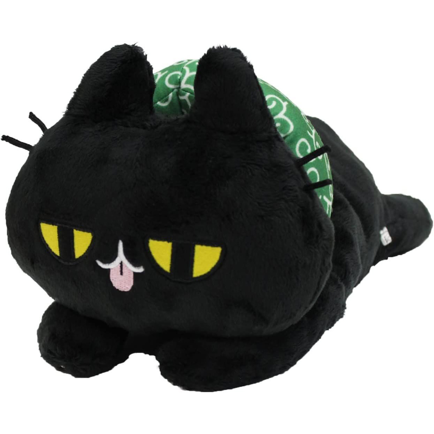 くろねこのじと目ちゃん ぬいぐるみ 寝そべりver.