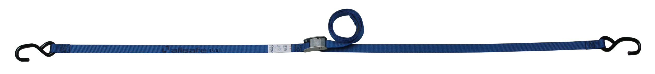 カム式ラッシングベルト 両端オープンフック仕様　25mm幅