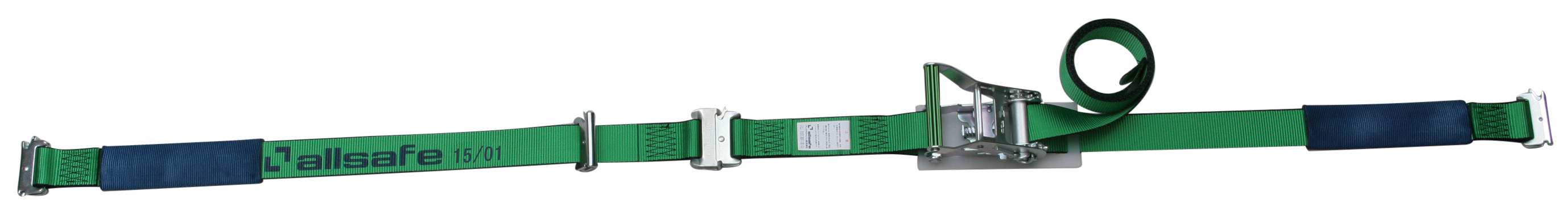 ワンピースキャッチャー付きラッシングベルト　50mm幅