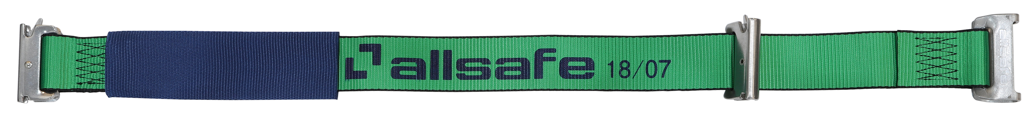 ステンレス製ワンピースキャッチャー付きラッシングベルト（交換ベルト）　50mm幅