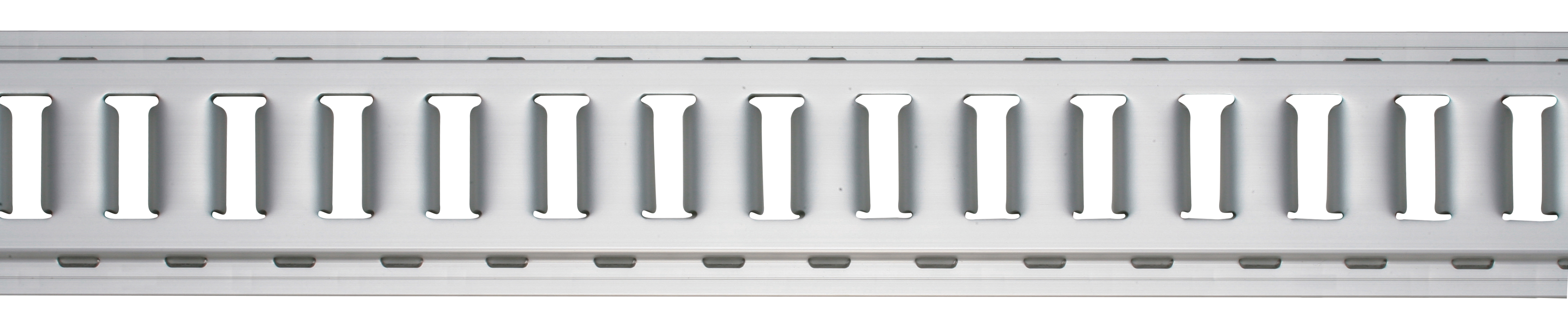 アルミ水抜き穴レール