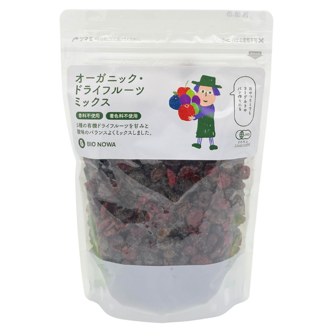 BIONOWA オーガニック・ドライフルーツミックス450g
