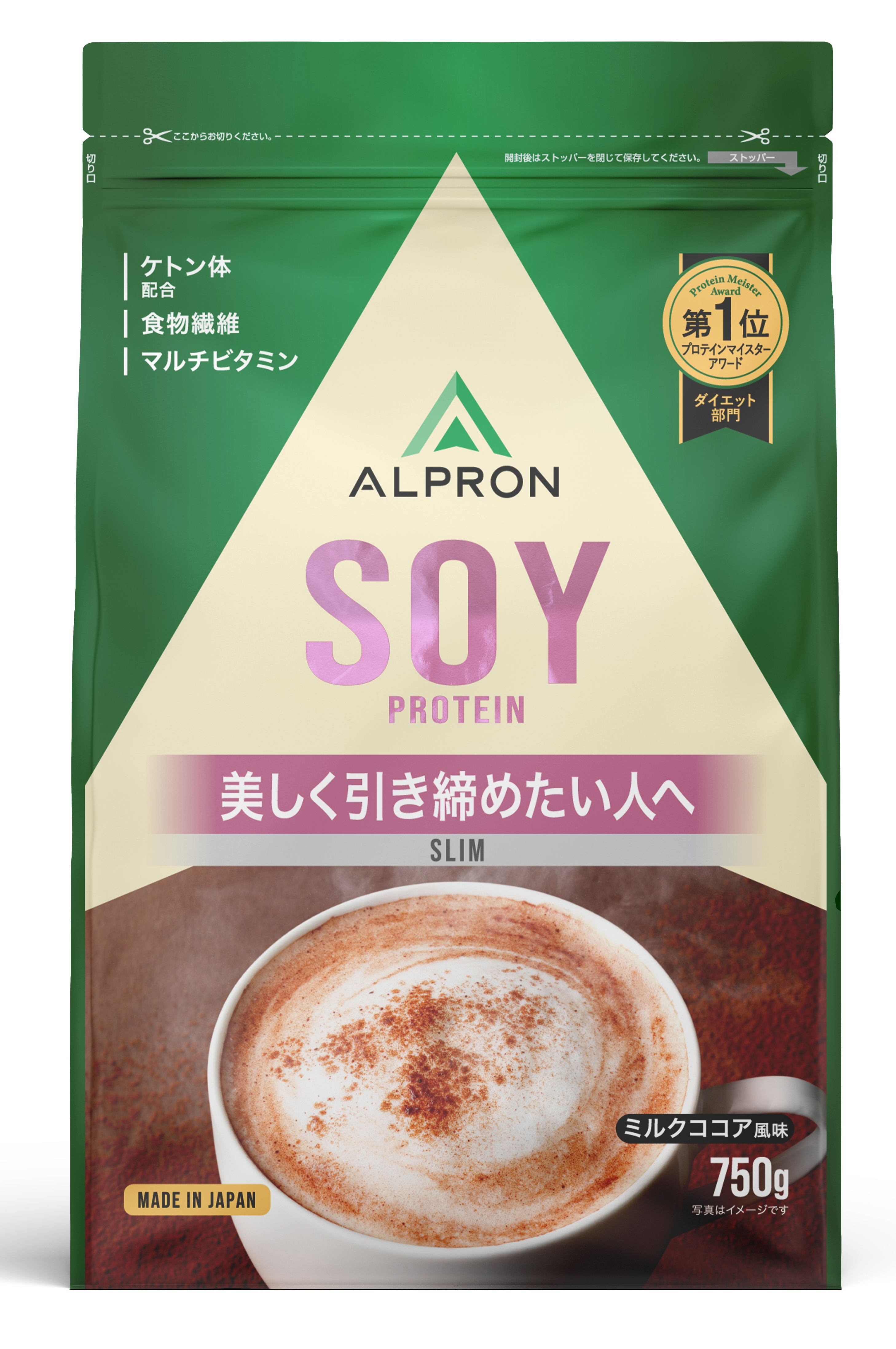 ALPRON SLIM SOY ﾐﾙｸｺｺｱ 750g