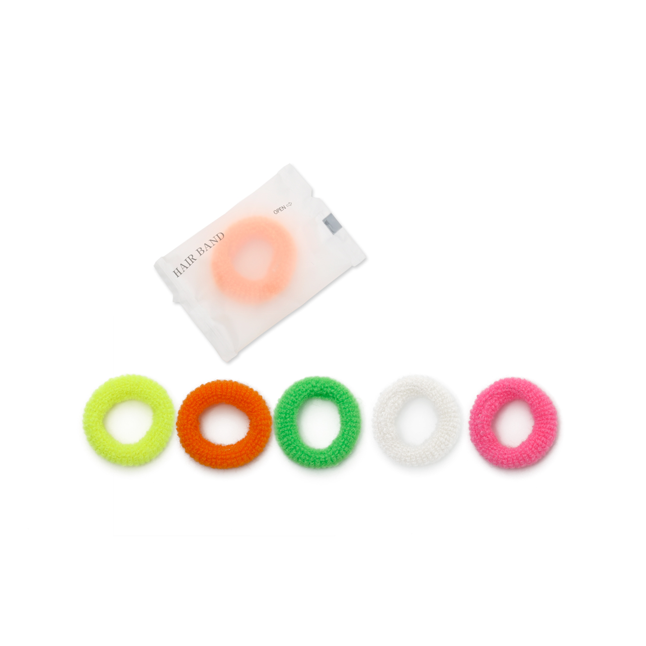 ヘアバンド（5色アソート)　100個