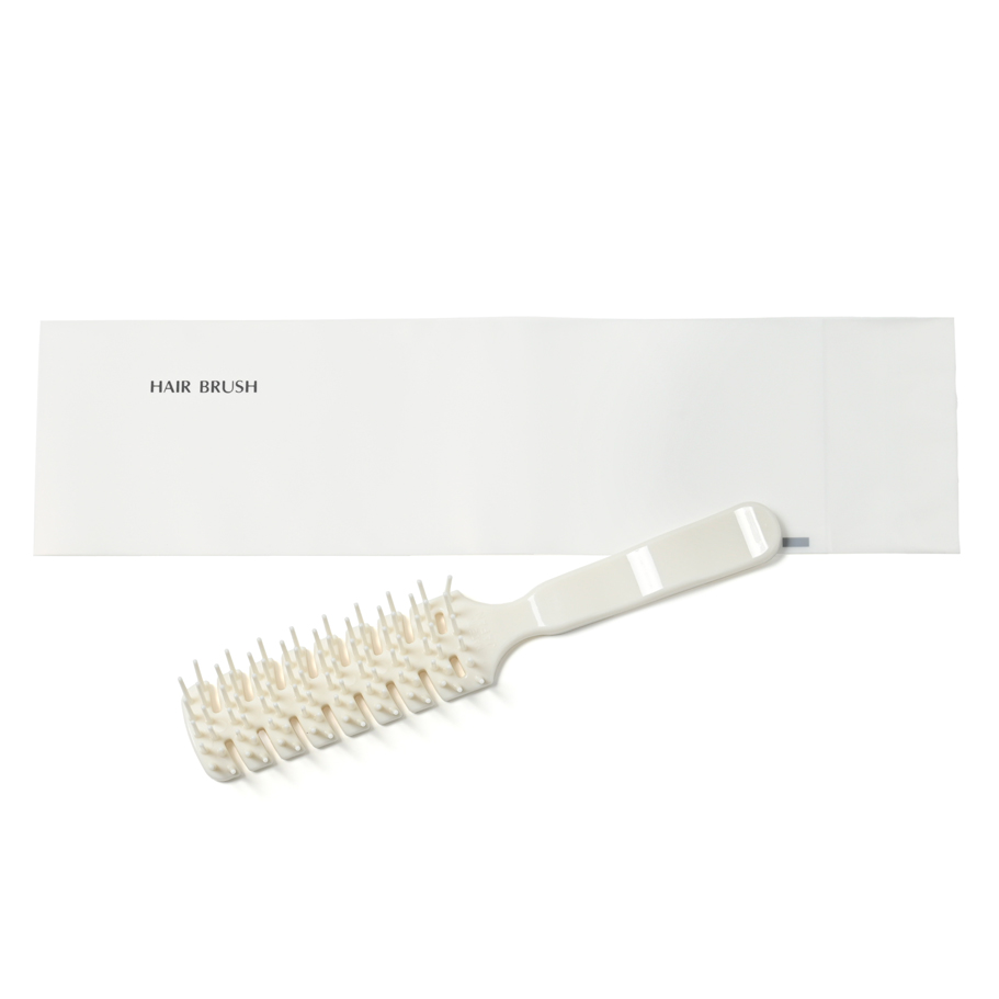 スケルトンブラシ（白）マット袋入り　100本