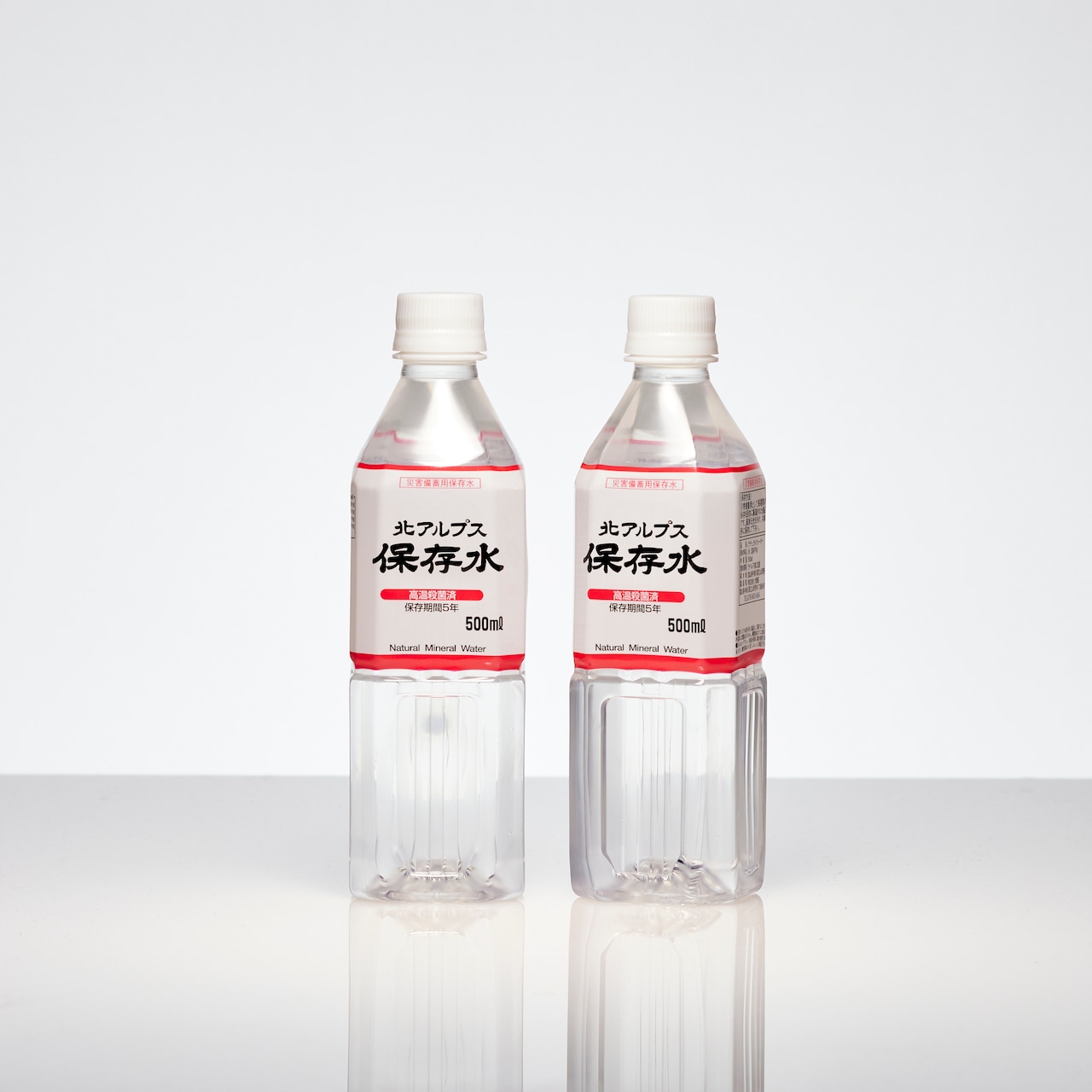 5年保存　北アルプス保存水500ml　24本