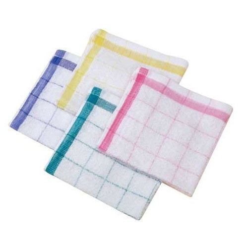 64匁 格子キッチンタオル 240g/打　1,200枚