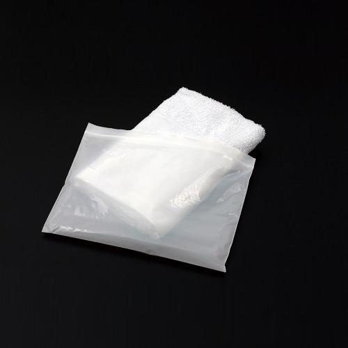 140匁 ジッパーバッグ入タオル 525g/打　360セット