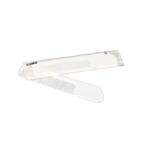 持ち手付クシ 丸型（マット袋入）　2,500個