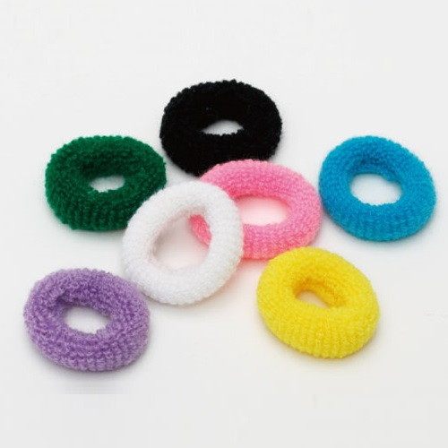 ヘアゴム 7色アソート（裸）　10,000個