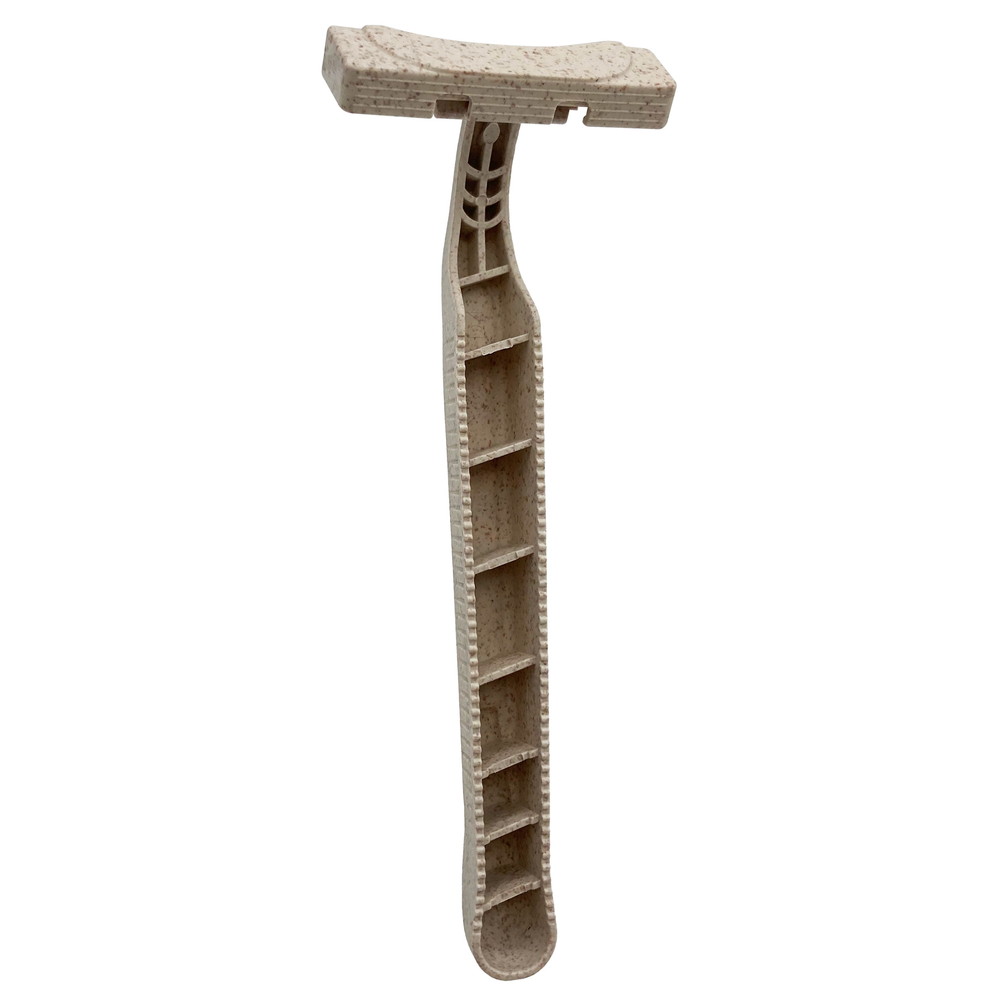 二枚刃カミソリ藁ECOタイプ（マット袋入）　1,200個