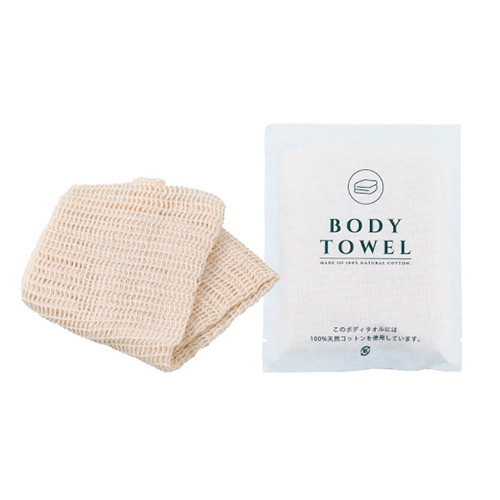紙包材入りecoボディタオル〈やわらかめ〉　600個