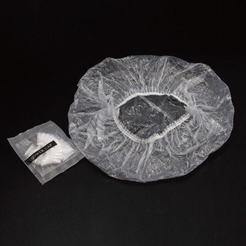 シャワーキャップ（透明マット袋入）　3,000個