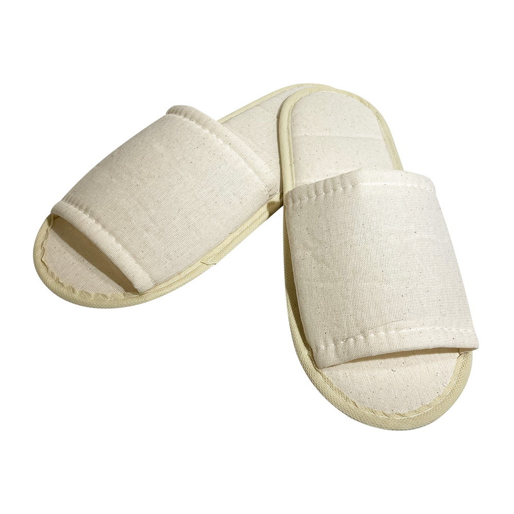 ECOスリッパ  アイボリー 紙帯巻き　200足