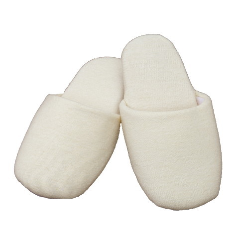 スリッパ アイボリー（不織布袋入）　50足