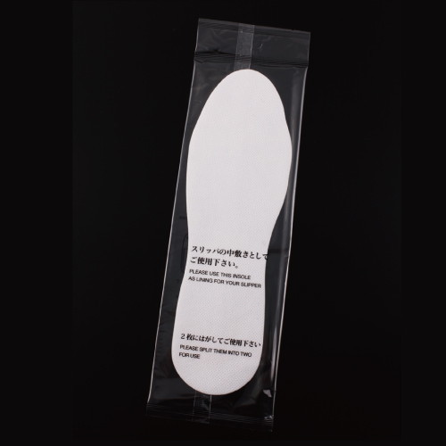 スリッパ 使い捨て中敷き（袋入）　1,500足