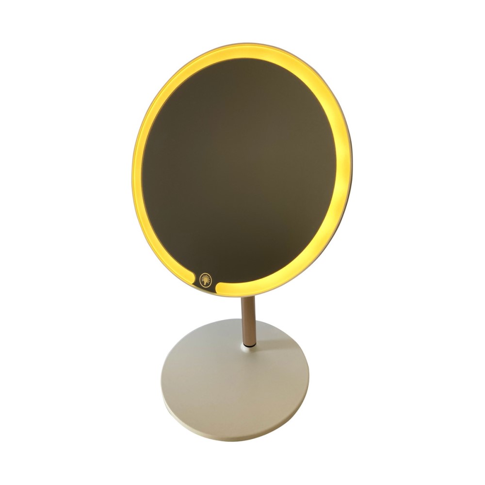 LEDライト付き卓上ミラー ABS　24枚