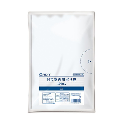 HD室内用ポリ袋 M　4,000枚