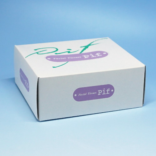 ボックスティッシュ 50Wハーフ　100個