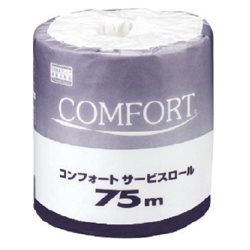 コンフォート サービスロール 75m　80個