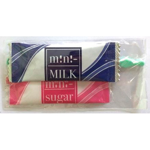MINIミルク・MINIシュガー　プラスチックマドラーセット　1,000セット