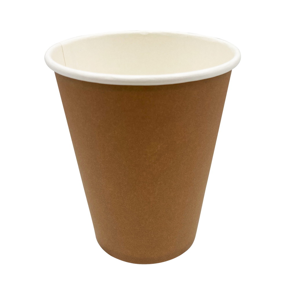 紙コップ　9オンス（茶色）　2,000個