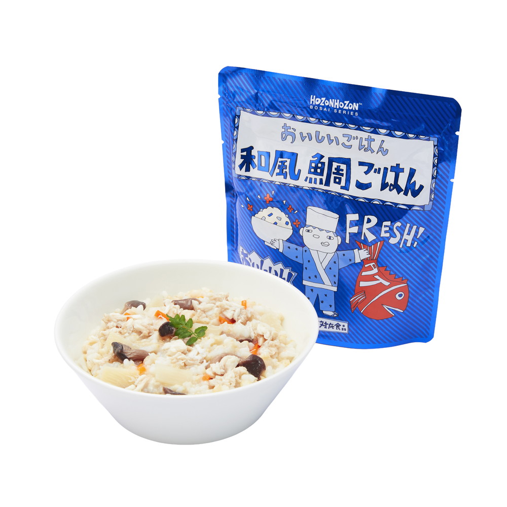 HOZON HOZON BOSAI SERIES おいしいごはんシリーズ 和風鯛ごはん　25食
