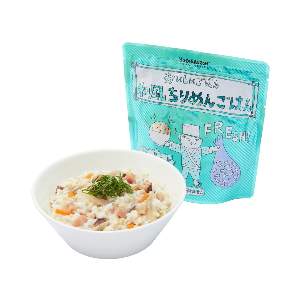 HOZON HOZON BOSAI SERIES おいしいごはんシリーズ 和風ちりめんごはん　25食