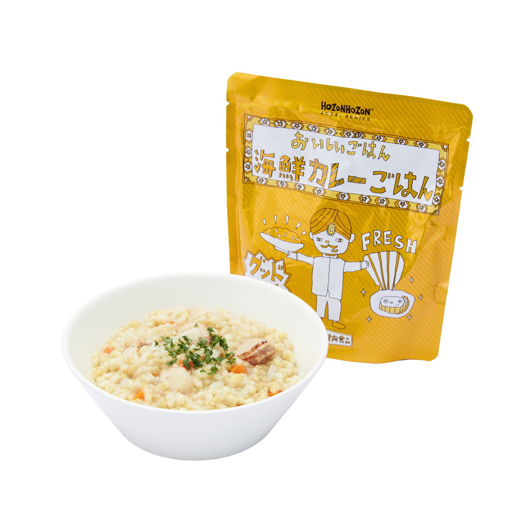 HOZON HOZON BOSAI SERIES おいしいごはんシリーズ 海鮮カレーごはん　25食