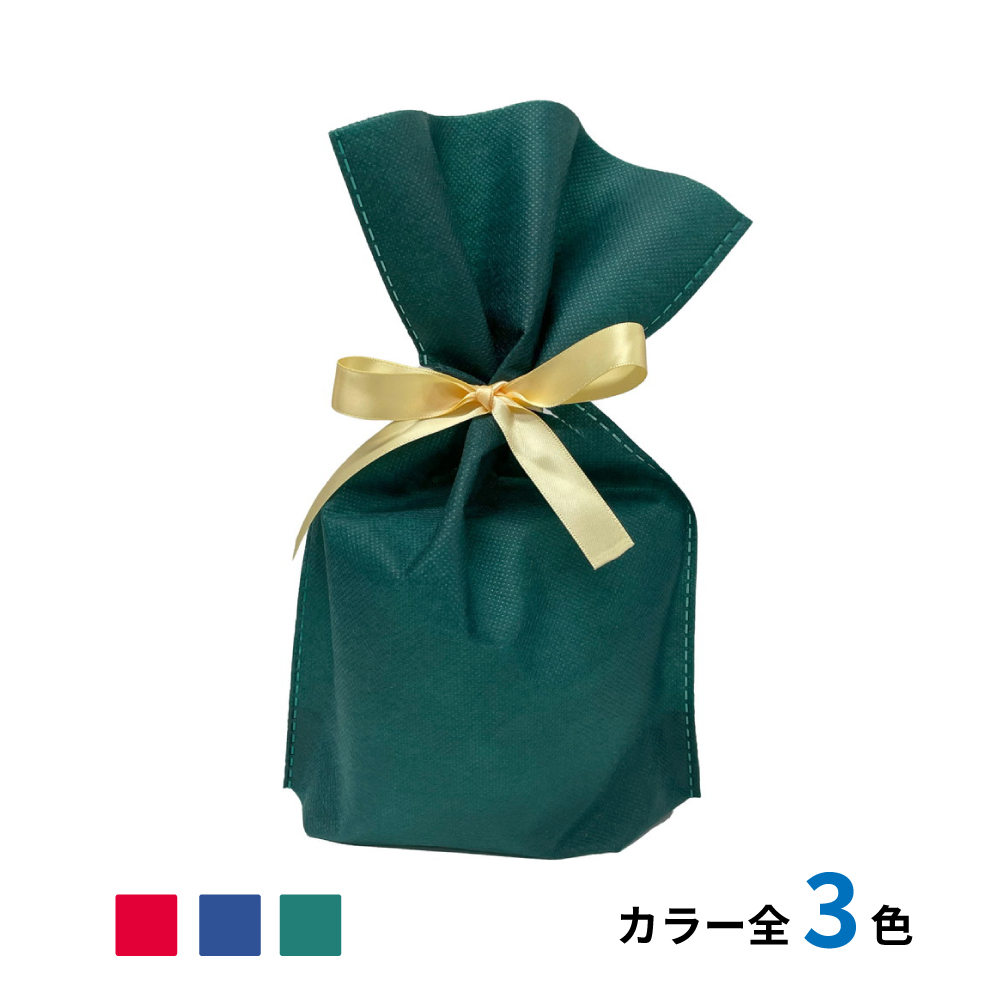 不織布サテンリボン付きラッピング袋 S　1,000枚