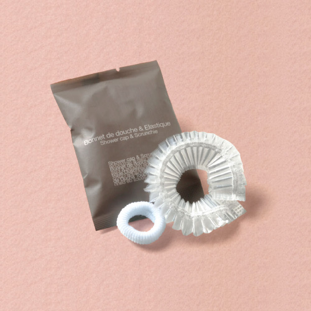 〈アースライン〉シャワーキャップ＋ヘアバンド　500個